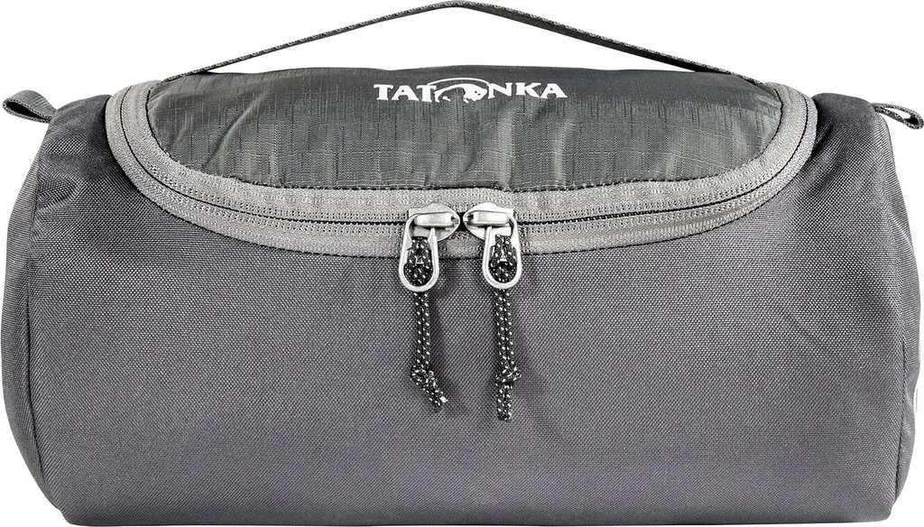 TATONKA Care Barrel Titan Grey | Borsa da Toilette Robusta per Trekking