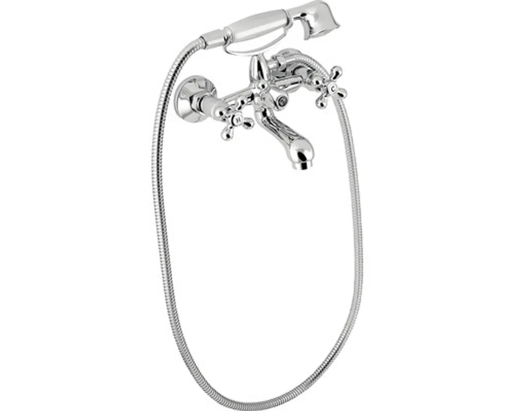 Miscelatore Vasca con Doccetta Novaservis 99121,0 Titania Retro Cromo