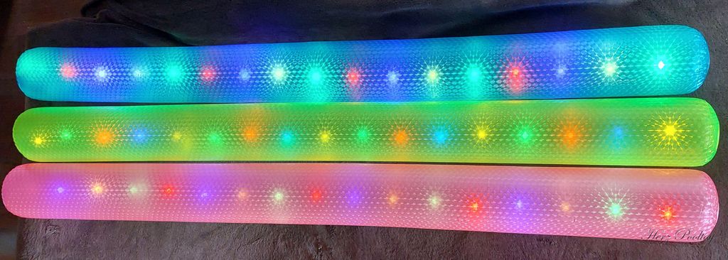 Gommino galleggiante a LED gonfiabile, colore giallo, Immagine del prodotto 