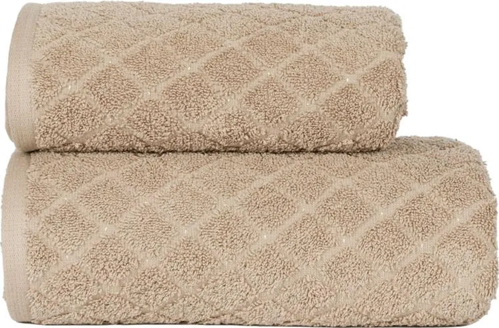Olivier Premium asciugamano da bagno beige scuro 70x140