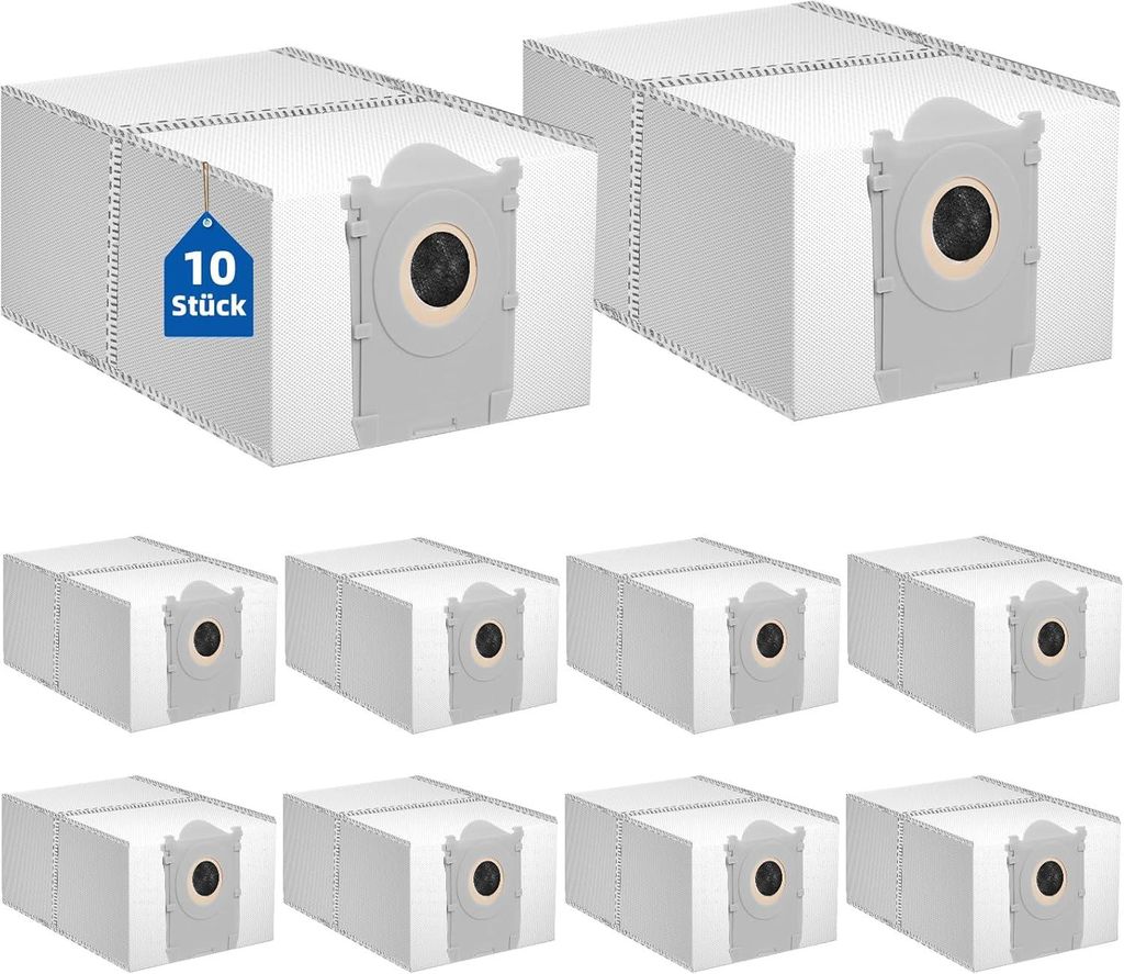 10 Stück Staubbeutel für ECOVACS DEEBOT X8 PRO OMNI / X9 Produktbild 