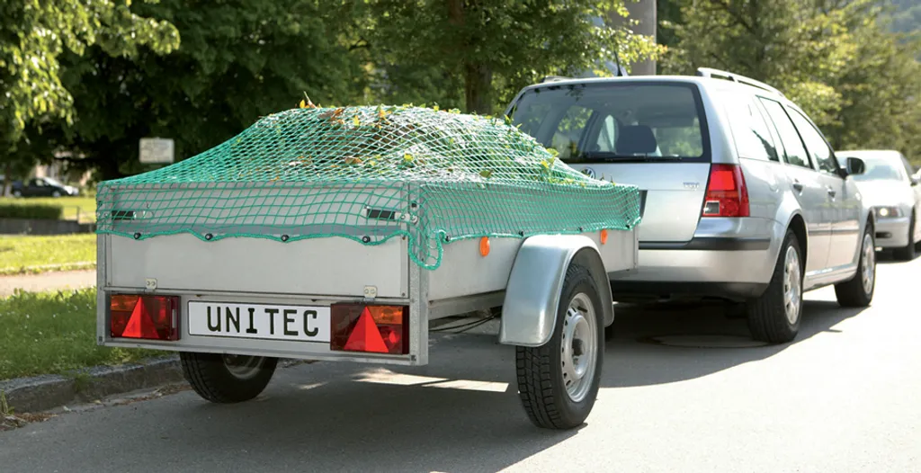 filet de sécurité de chargement uniTEC 2,5 x 4,0 m pour remorque pro - 2