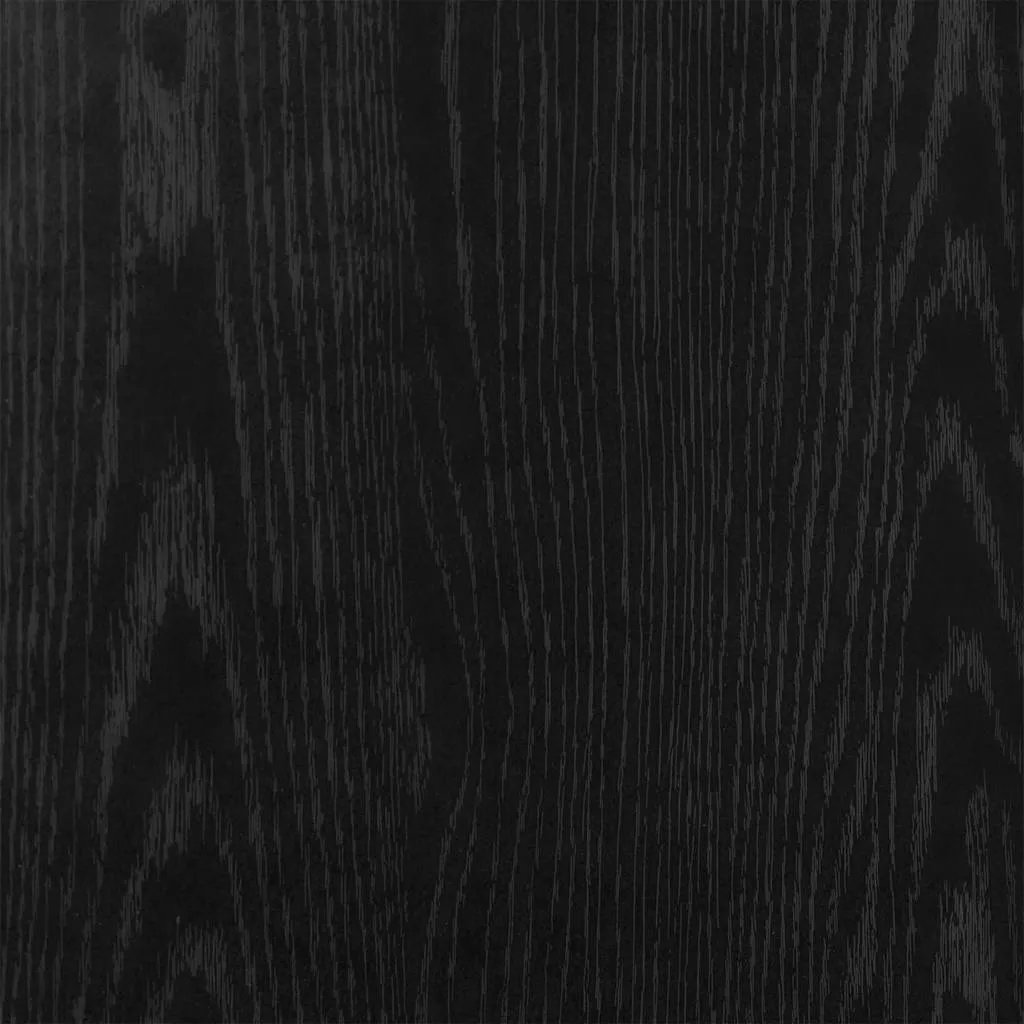 SYFAX™ Scrivania con Cassetto e Ripiano Rovere nero Legno Multistrato - 9