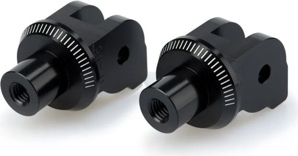 Repose-pieds Vintage PUIG 9480N Noir pour DUCATI MULTISTRADA 950