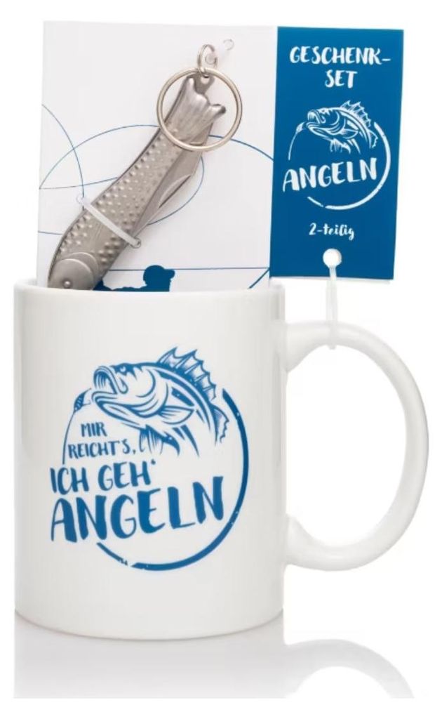 Weltbild 151181307 - Geschenkset Angeln - Tasse und Produktbild 