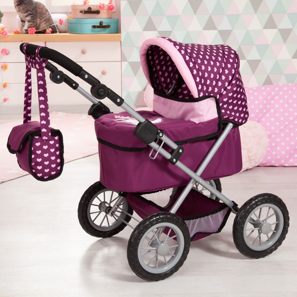 Bayer Design 13037AA Puppenwagen Trendy, mit Tasche, Produktbild 4