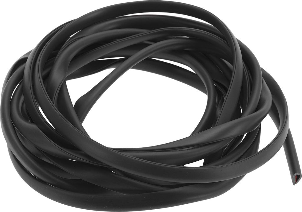 Universelle Autotürkantenschützer, Außen 9,84ft U-förmiger Türkratzschutz aus PVC Schwarz, 1 Stück.