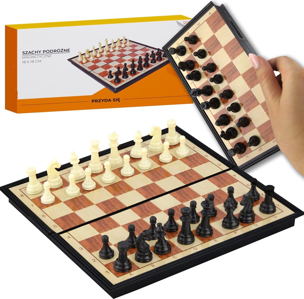 Magnetische Dame 2In1 Reise Mini Brettspiel Magnet Box