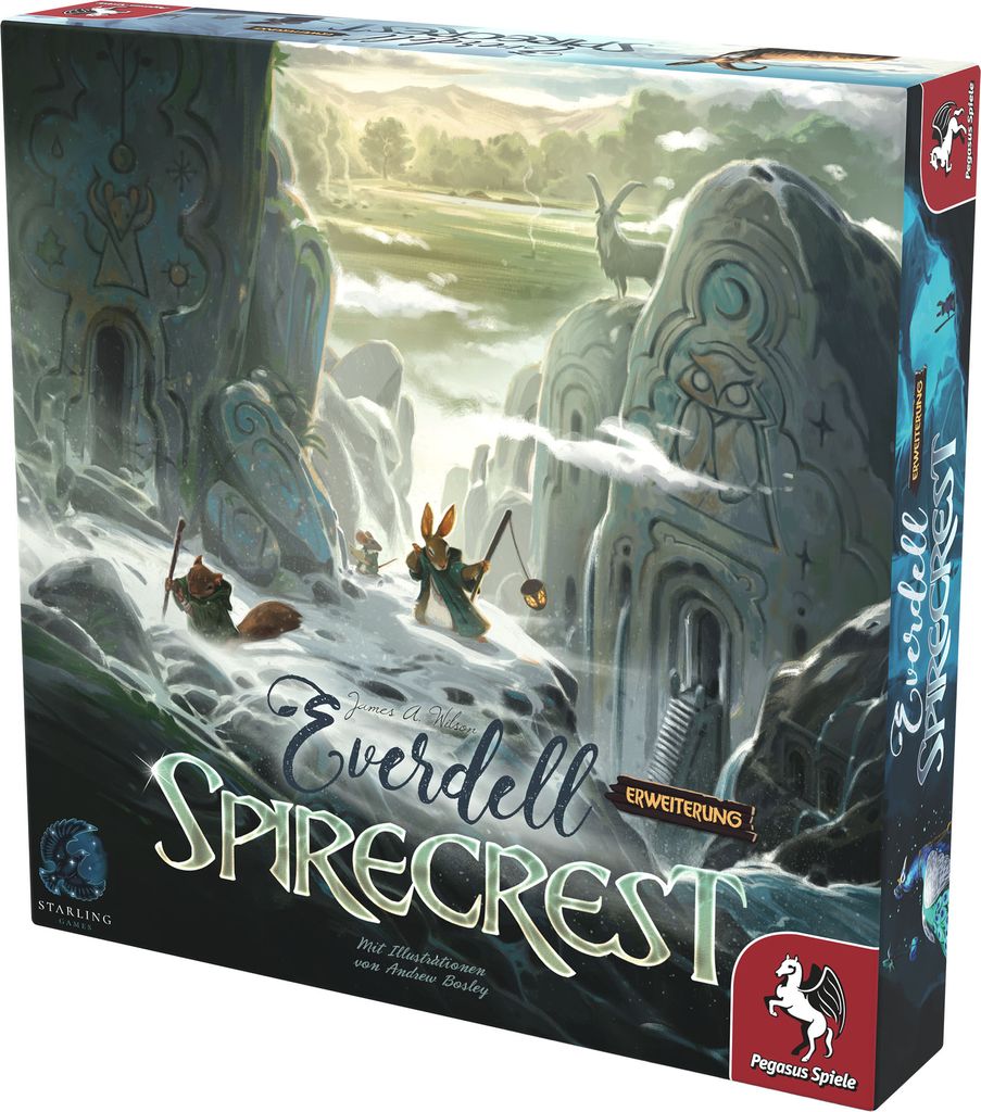 Everdell: Pearlbrook - Deutsche Erweiterung Für Das Beliebte Brettspiel Mit Unterwasserwelt