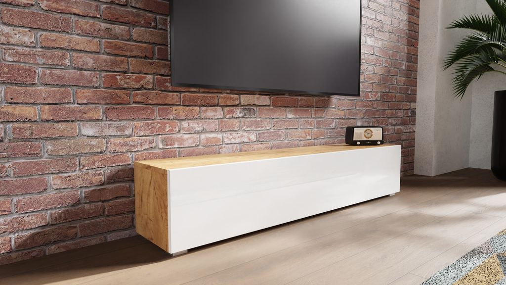 Platan Room Lowboard, Fernsehschrank 105/140/160/210/280cm Produktbild 10