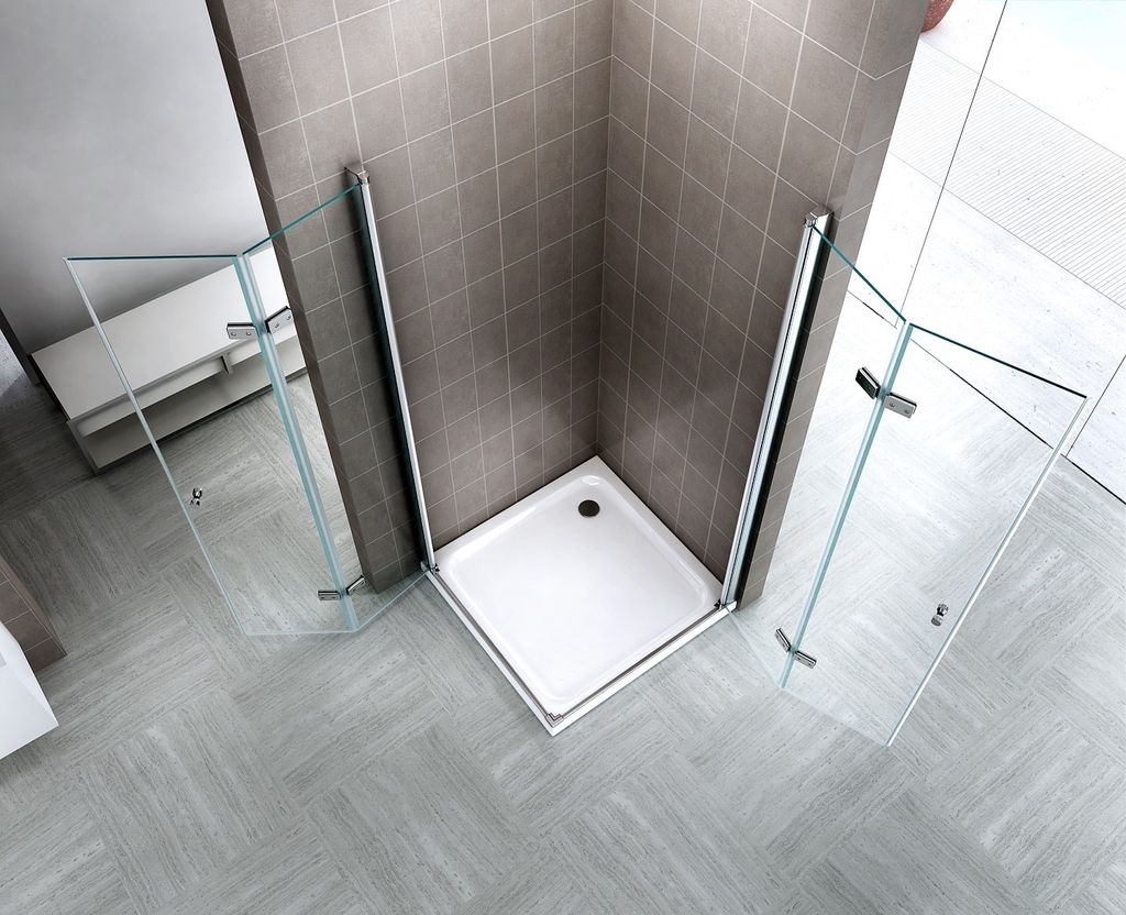 i-flair Duschkabine 75x90 cm, HÖHE: 180 cm, durchsichtige Produktbild 4