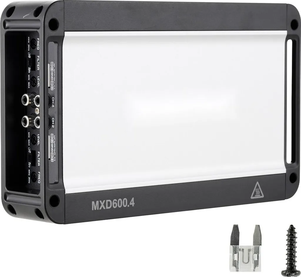 Amplificateur 4 canaux classe D pour booster le son faible de votre auto
