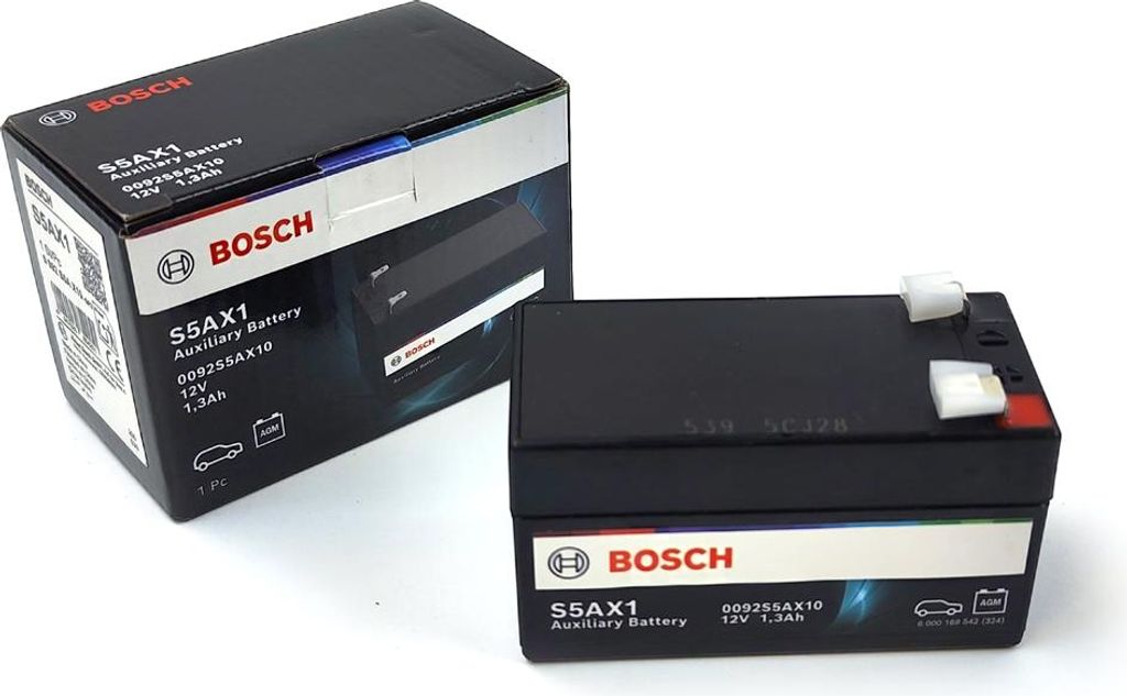 Bosch AGM Backup Stützbatterie 12V 1.3Ah für Mercedes-Benz Produktbild 