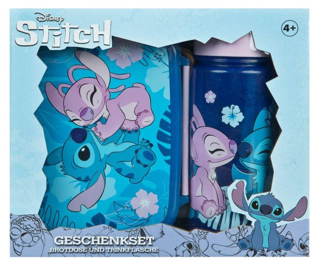 Undercover Stitch Brotdose und Trinkflasche Set für Kinder Produktbild 