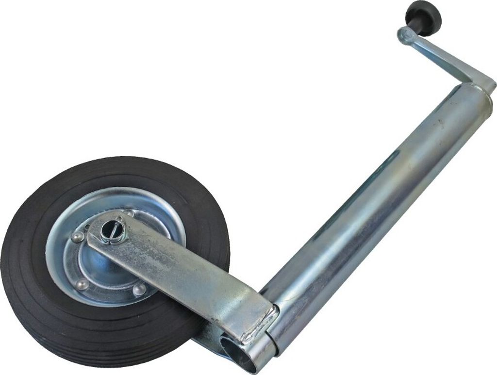 Hochwertiges Pkw Anhänger Trailer Stützrad Bugrad 48mm 150kg mit Drucklager