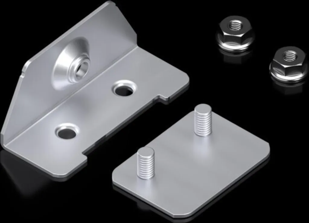 Supporto Pannelli Rittal 8660.096 - Kit Originale per Zoccoli VX