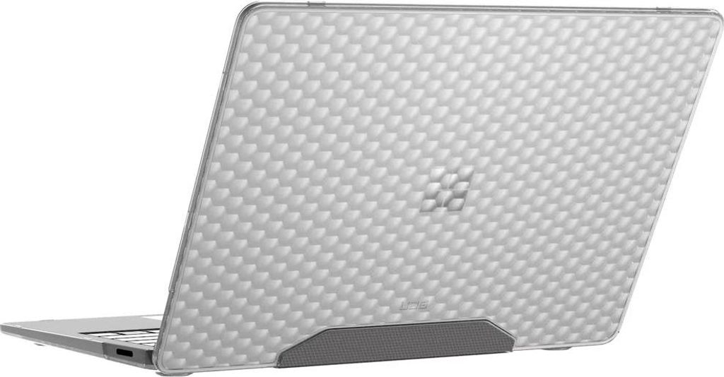 Schutzhülle für Microsoft Surface Laptop 7 13,8", Urban Armor Gear Essential Armor, Transparent-Grau