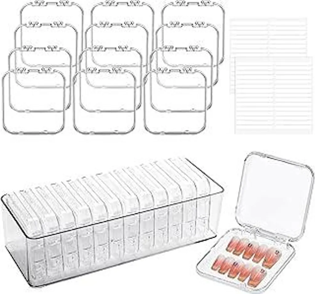 Kit Espositore Unghie Wordmouk | Scatole Press-On per Creative