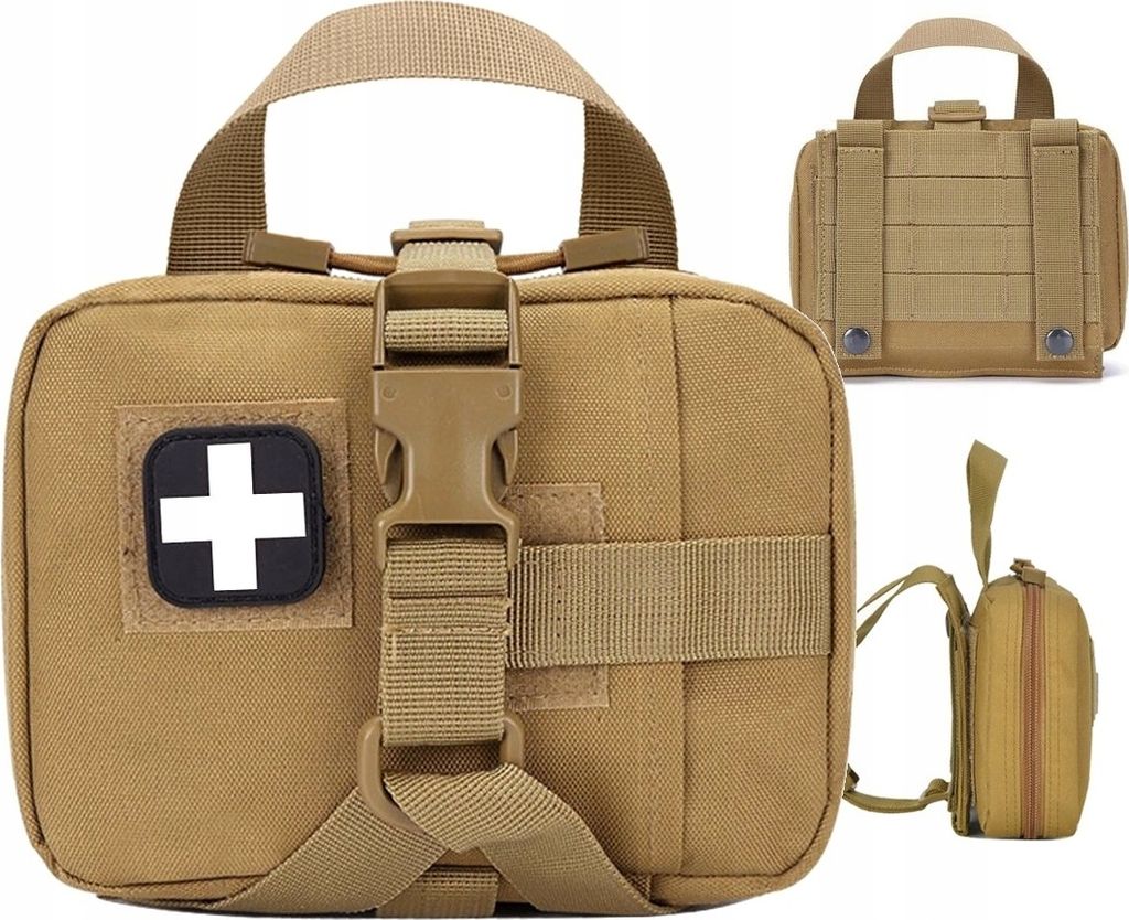 TTS Beintaschen Set - 2-teiliges Taktisches Trauma-System Für Militär, Polizei