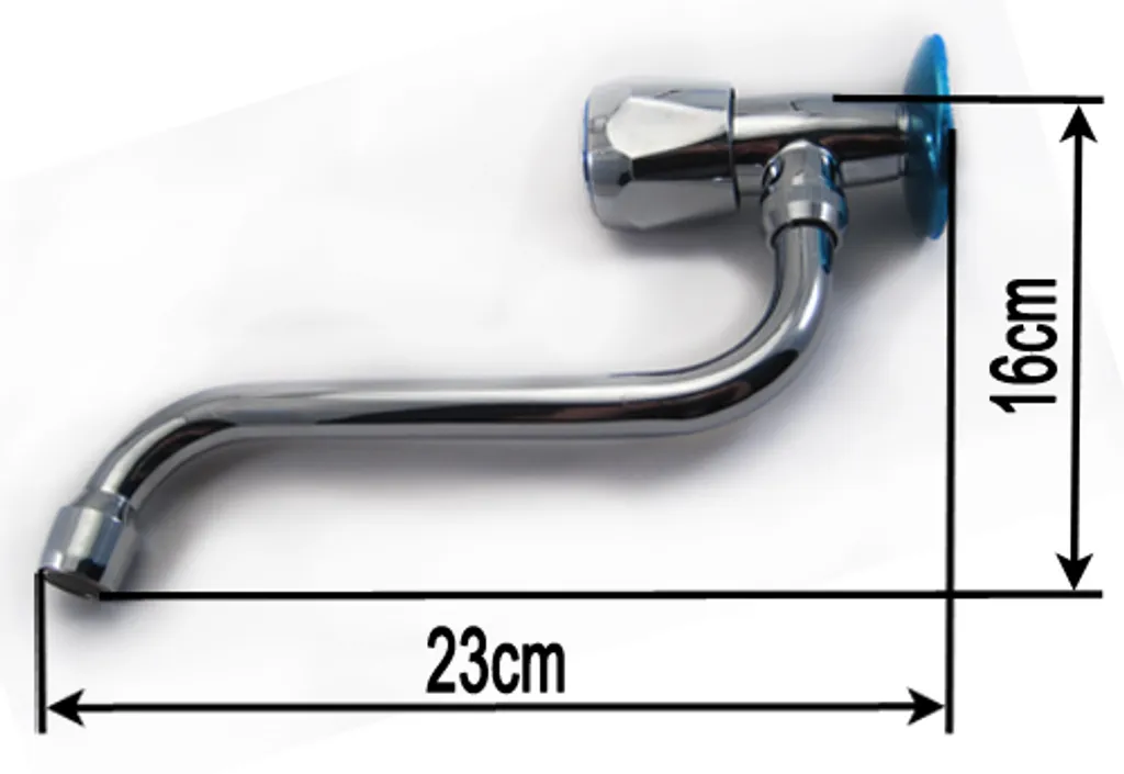 Offerta Rubinetto Muro Acqua Fredda Monocomando Cromato Prezzo - 3