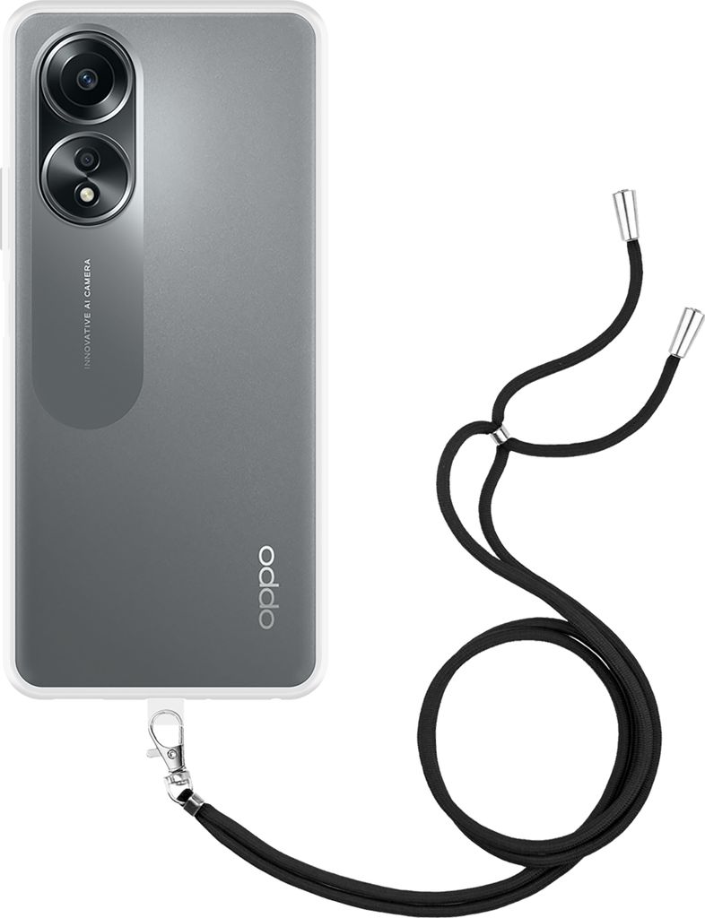 Hülle OPPO A58 4G Schutzhülle - Cazy - Transparant