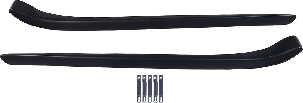 Frontscheiben-Säulenverkleidungsset links rechts 1606659780 1606659880 Hochfester Kunststoff, lichtbeständig, sonnenbeständig, wetterfest, schwa...