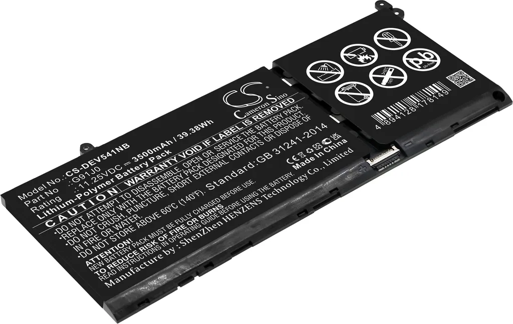 Batterie Longue Durée Dell Inspiron 5415 7415 Latitude Haute Capacité