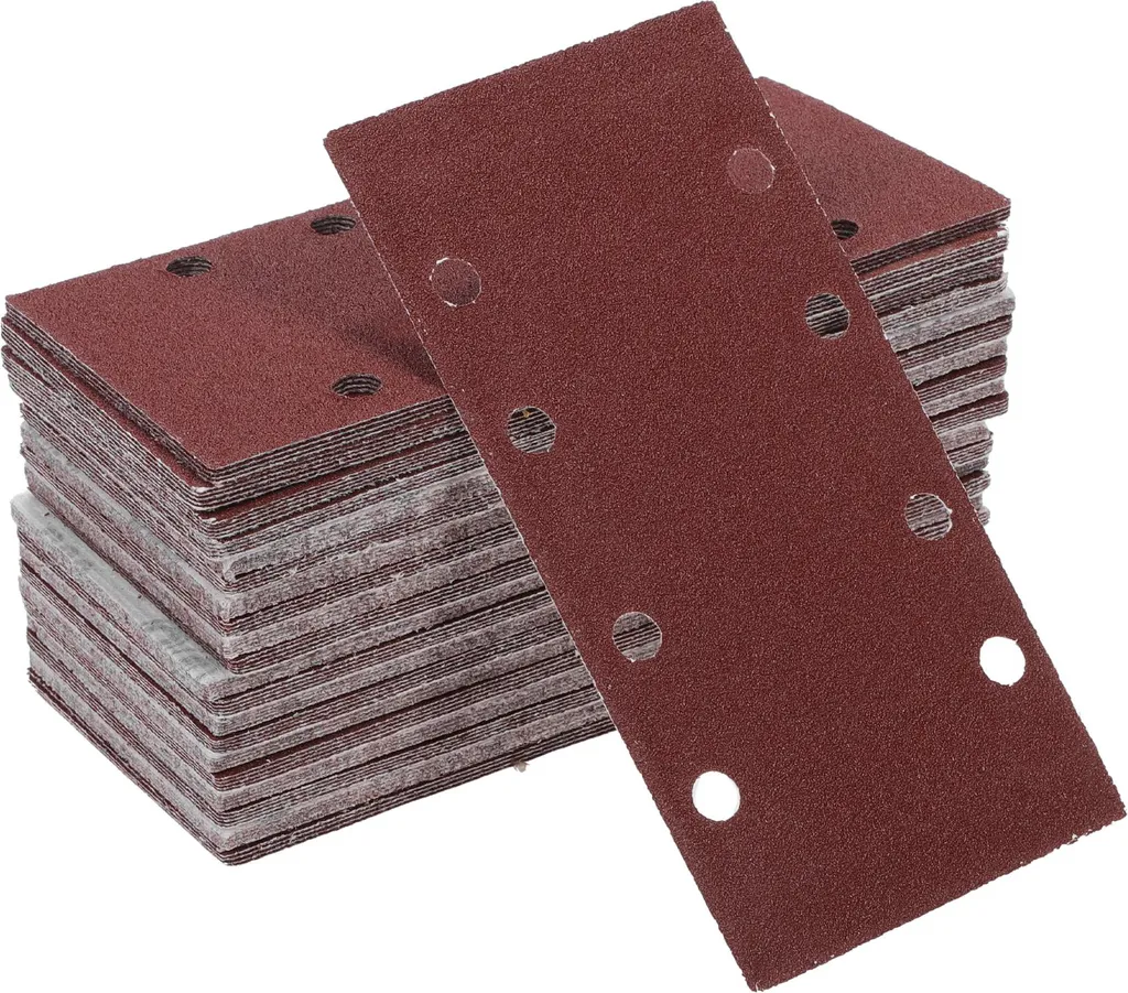 Abrasif Grain 80 Anti-encrassement 8 Trous pour Ponçage Sans Poussière