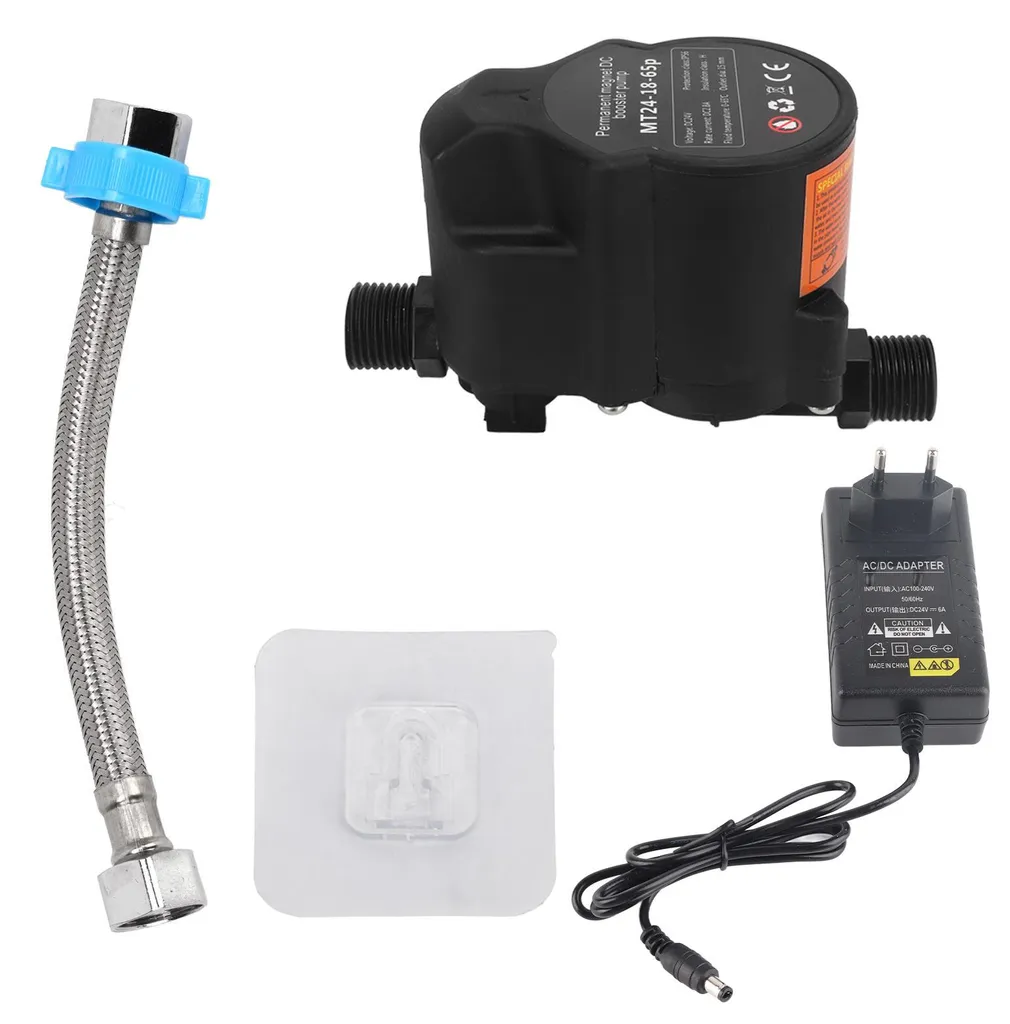 Surpresseur d'eau silencieux automatique 24V pour douche moderne