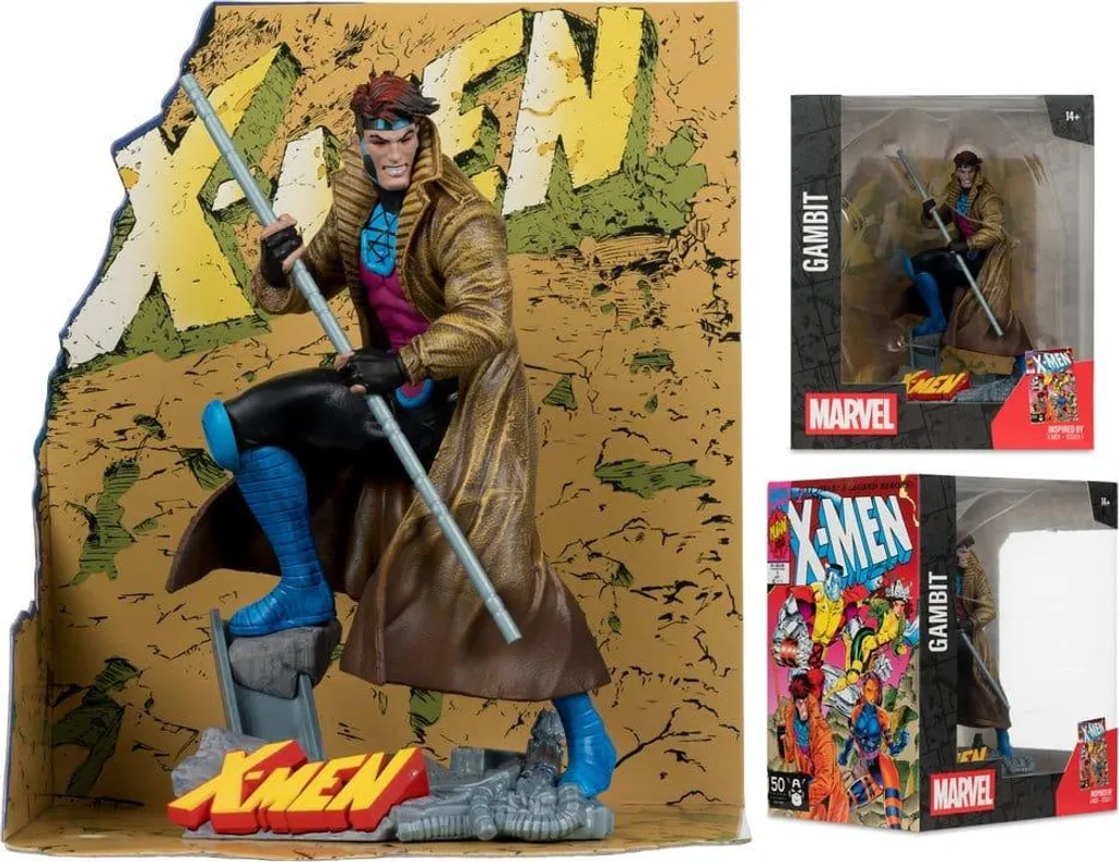 Statue Gambit Marvel 18 cm : La Qualité Collection à Petit Prix en PVC