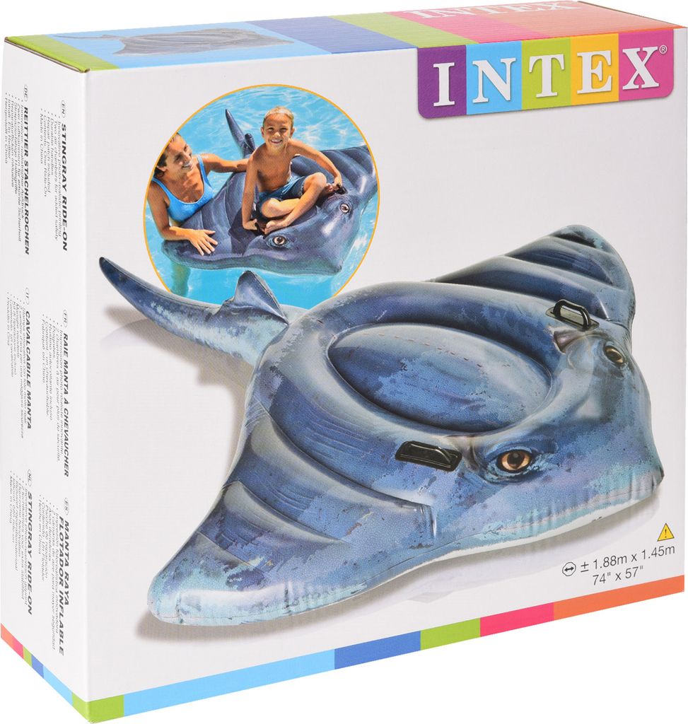 Aufblasbare Matratze für Kinder, INTEX, Schildkröte Produktbild 