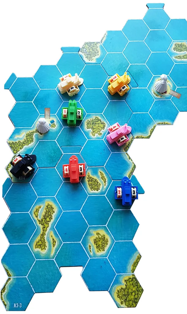 Jeu de société de course Mississippi Queen édition multilingue avec roues - 6