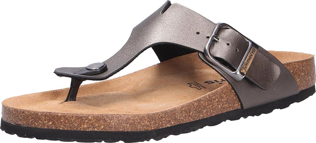 Tamaris Damen Pantolette grau Größe EUR 39 Produktbild 