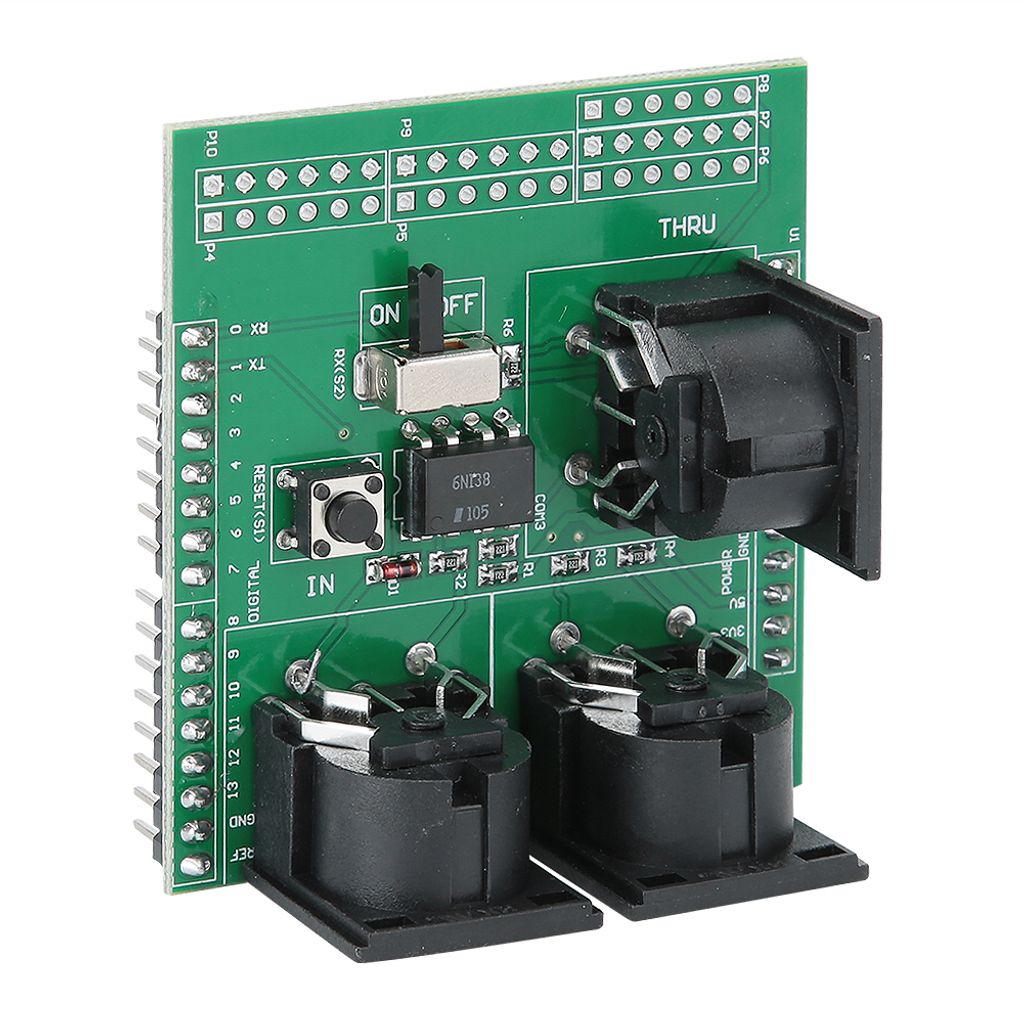 MIDI Shield Breakout Board für Arduino Digital R3 AVI PIC Interface Adapter