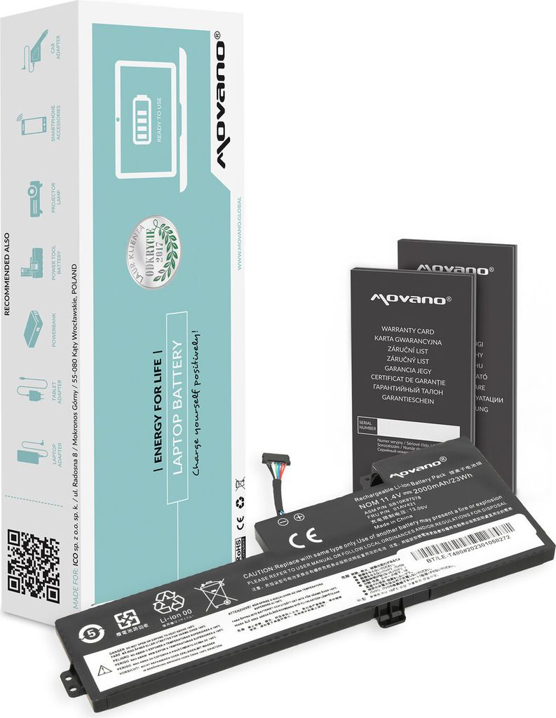 Akku 01AV419 für Lenovo T470 T480 A475 A485 Produktbild 