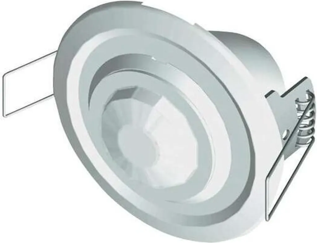 Capteur PIR Grothe 94501 blanc filaire 360° pour montage au plafond