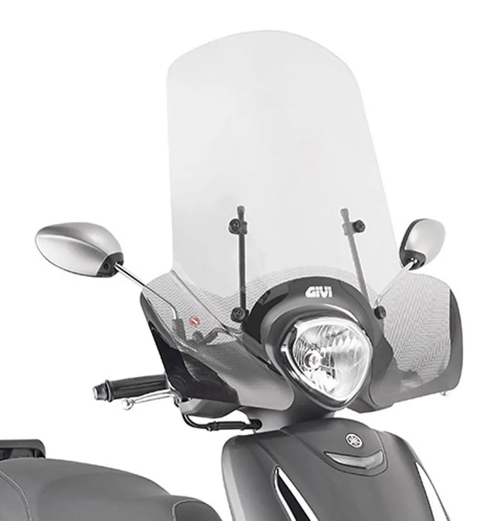 Protection pluie et vent GIVI pour scooter YAMAHA D'elight 125cc
