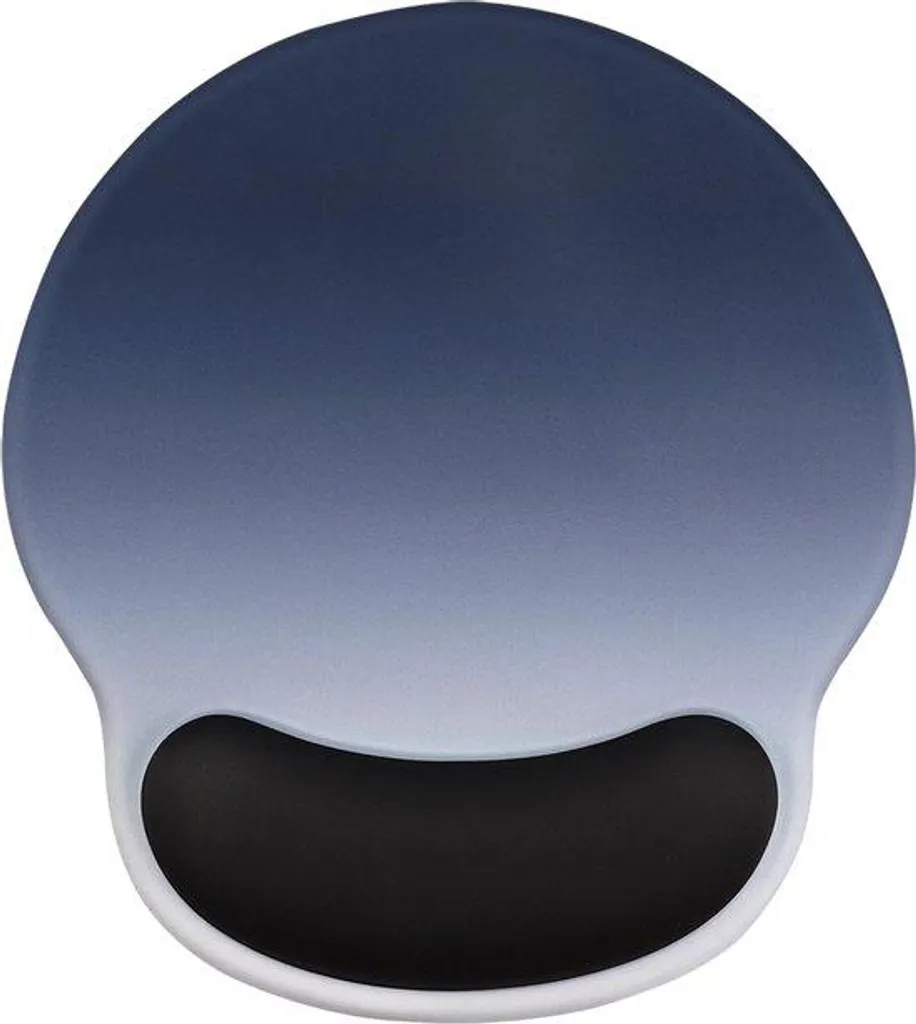 Tapis de souris ergonomique avec coussin en gel Noir - Modèle G-200