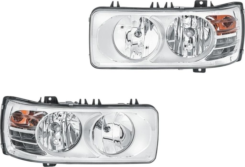 Hauptscheinwerfer-Set links rechts 24 V H7/H1 P21W FF Halogen HELLA für DAF LF