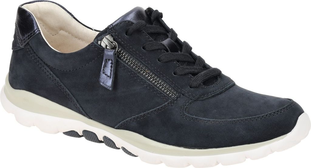 Gabor ROLLINGSOFT Damenschuhe - Halbschuhe - Sneaker blau Freizeit NEU