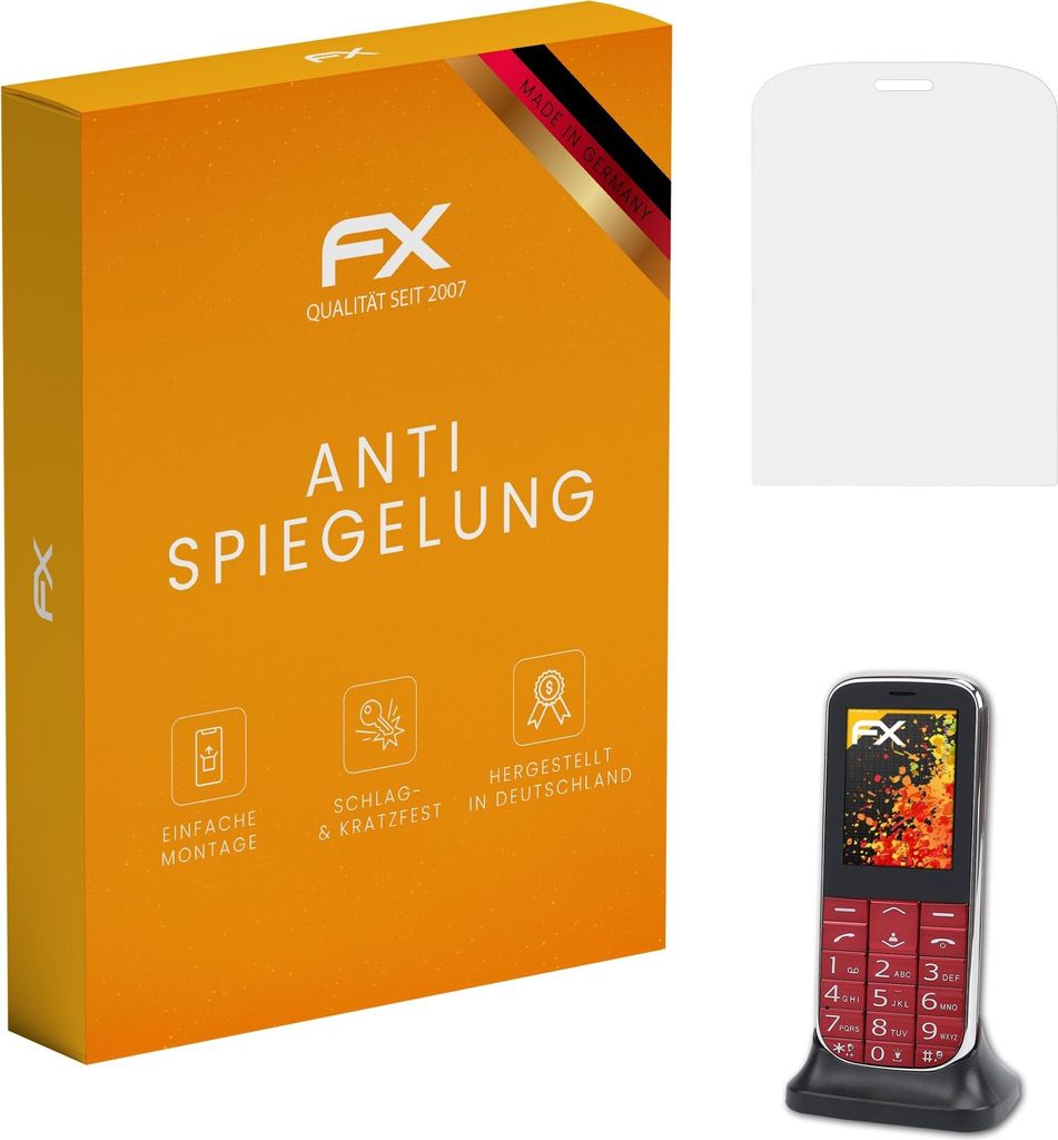 atFoliX FX-Antireflex 3x Schutzfolie kompatibel mit Olympia Joy II Displayfolie
