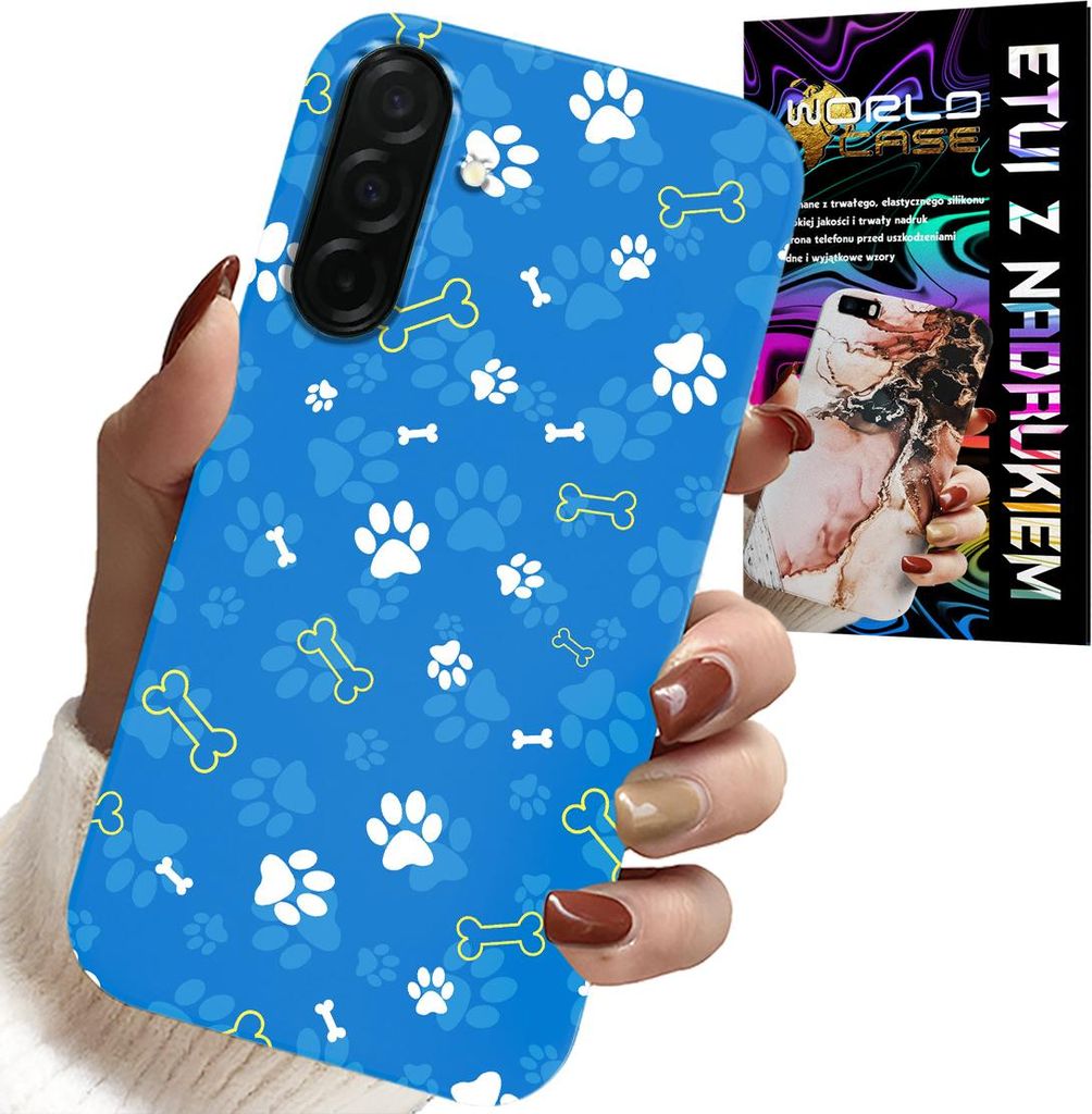 Fall Für Samsung Galaxy A36 5G - Knochen Pfoten Hund Patrouille Designs Für Kinder