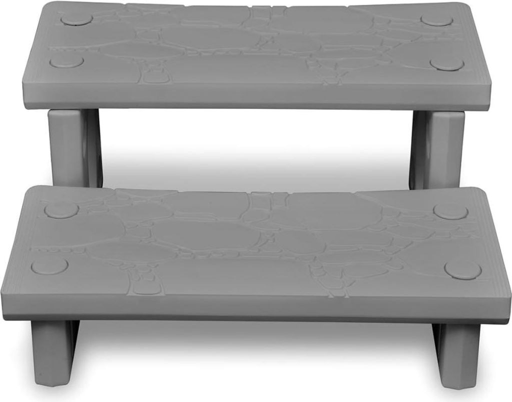 vidaXL Grey Spa schody Obrázek produktu 