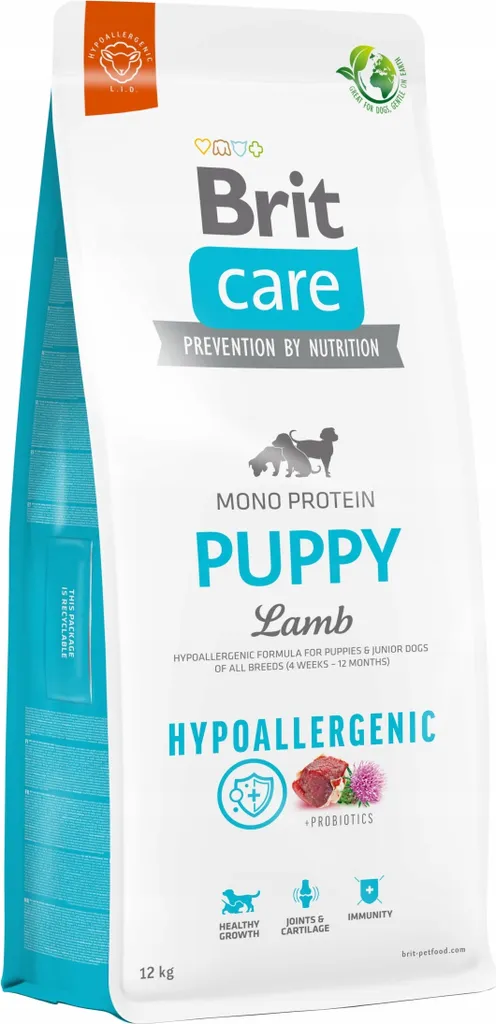 Brit Care Chiot Agneau 12kg : Solution Anti-Allergie et Digestion