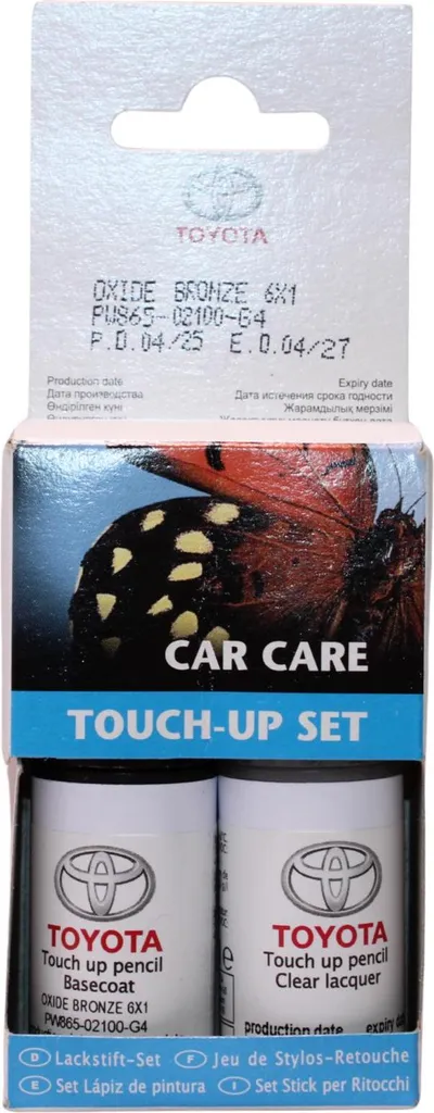 Kit Retouche Peinture pour Toyota Oxide Bronze 6X1 d'Origine OE