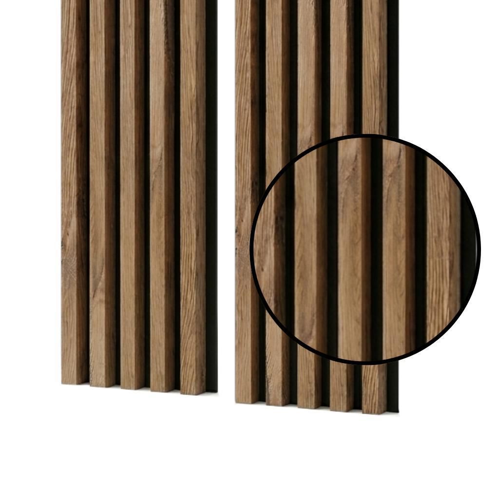 MEBANO. Akustikpaneele Holz 240 x 53 cm, Farbe: Eiche Natur Produktbild 