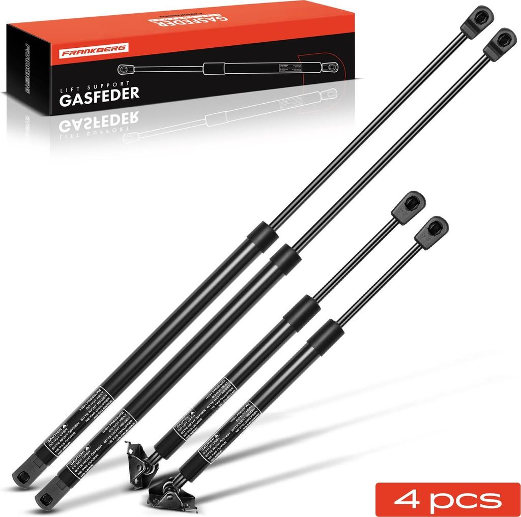 Frankberg 4x Gasfeder Motorhaube Heckklappe für Ford Mondeo III B5Y