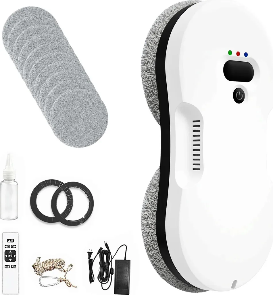 Aspirateur robot laveur de sol automatique 2800 Pa avec fonction de spray