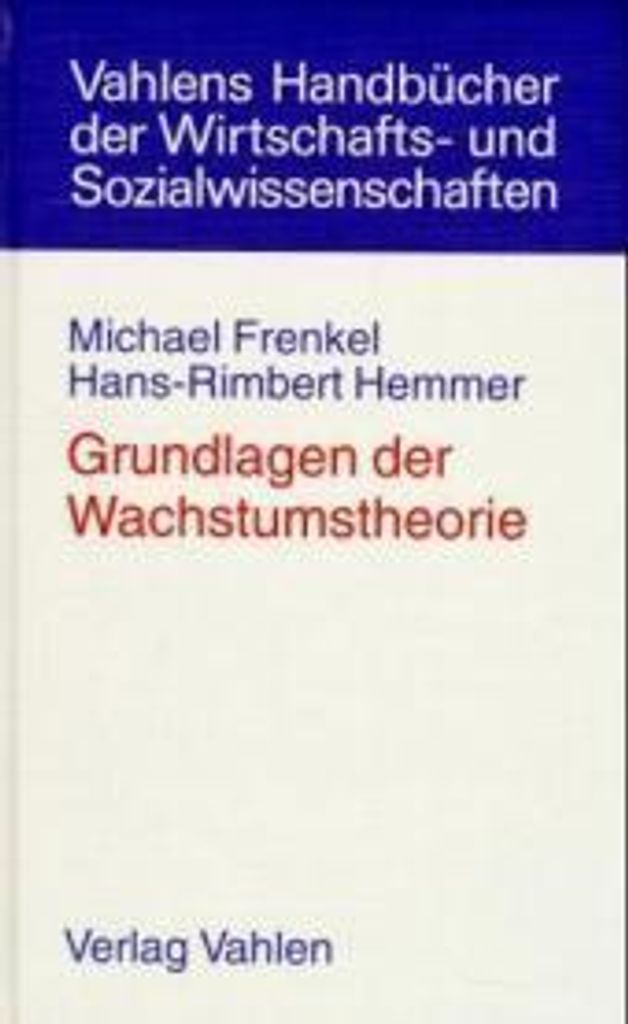 Frenkel: Wachstumstheorie
