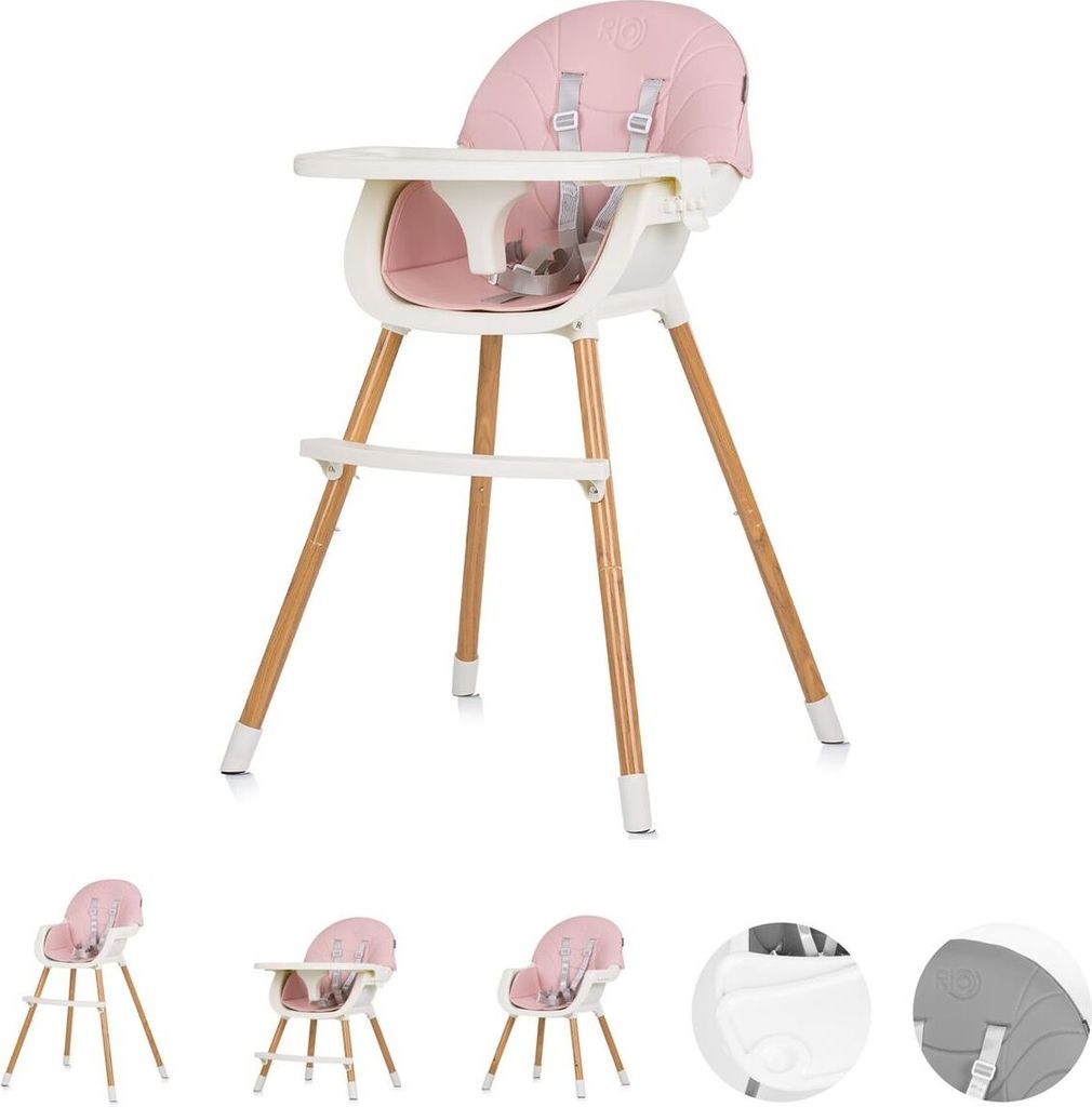 CHIPOLINO Rio 2in1 Esszimmerstuhl Rose Water